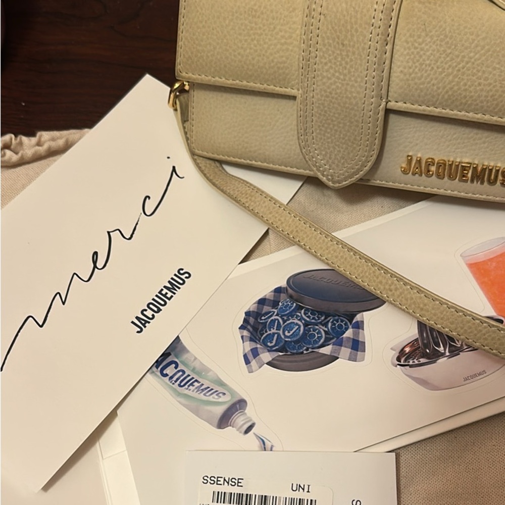 Jacquemus Off-White Le Bambino Clutch